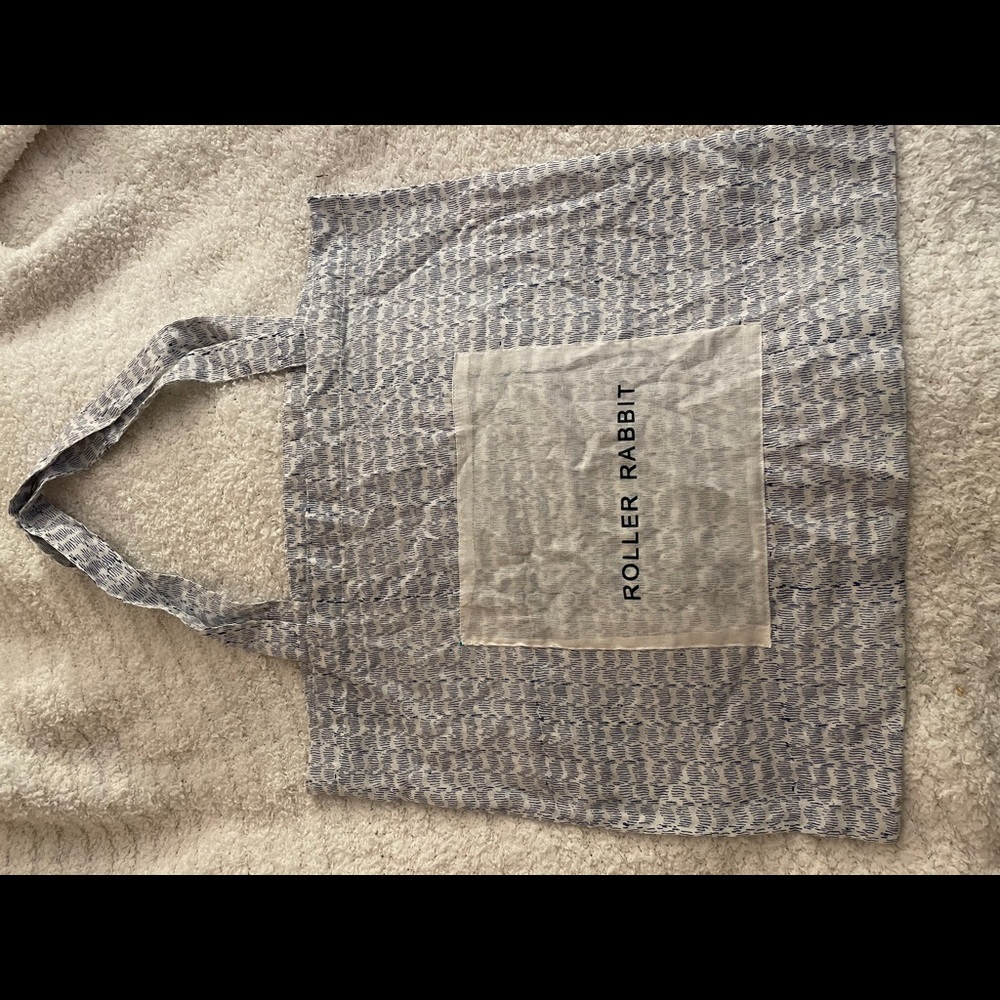 Roller Rabbit reusable bag